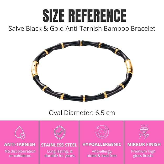 Openable Bamboo Design Bracelet SALVE
