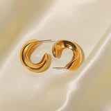 Salve Gold Hoop Earrings for Women - Salve