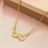 Salve Dainty Infinity Pendant