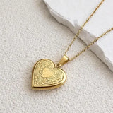 Salve Openable Heart Pendant for Women - Salve
