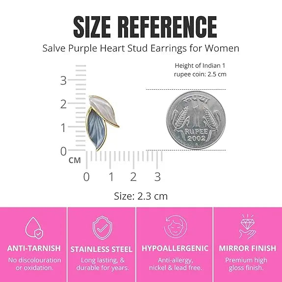 Salve Pastel Floral Earrings for Women - Salve