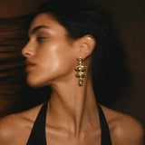Chic Contemporary Drop Earrings