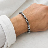 Beaded Natural Stone Hand Bracelet