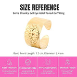 Salve Evil Eye Finger Ring for Women