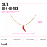 Red Chili Pendant Necklace