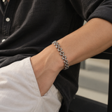 Silver-Toned Bracelet for Men