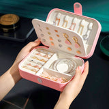 Salve Multifunctional Pink Jewellery Organiser