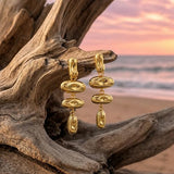 Chic Contemporary Drop Earrings