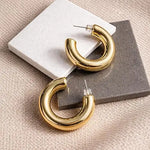 Salve Chunky Hoop Earrings for Women - Salve