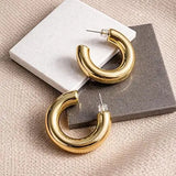 Salve Chunky Hoop Earrings for Women - Salve