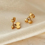 Salve Tiny Cherry Stud Earrings for Women - Salve