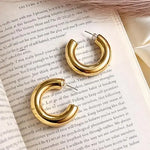 Salve Chunky Hoop Earrings for Women - Salve