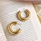 Salve Chunky Hoop Earrings for Women - Salve