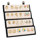 Chic 12 Pair Earrings Pack with Jewellery Organiser