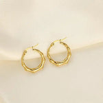 Salve Bamboo Hoop Earrings for Women - Salve