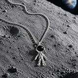 Astronaut Pendant Necklace for Men