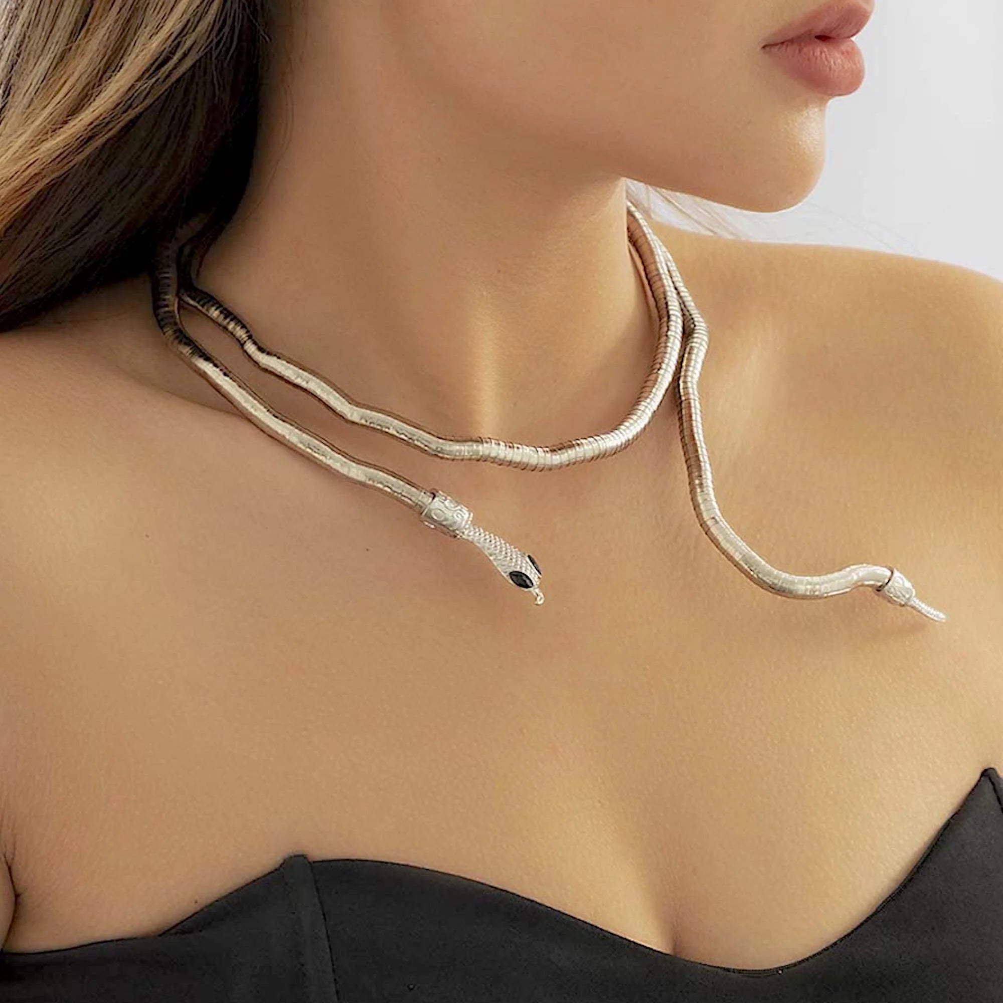 Shyama Sterling Silver Snake Chain Italian Silver Chain for Women – Lady  India