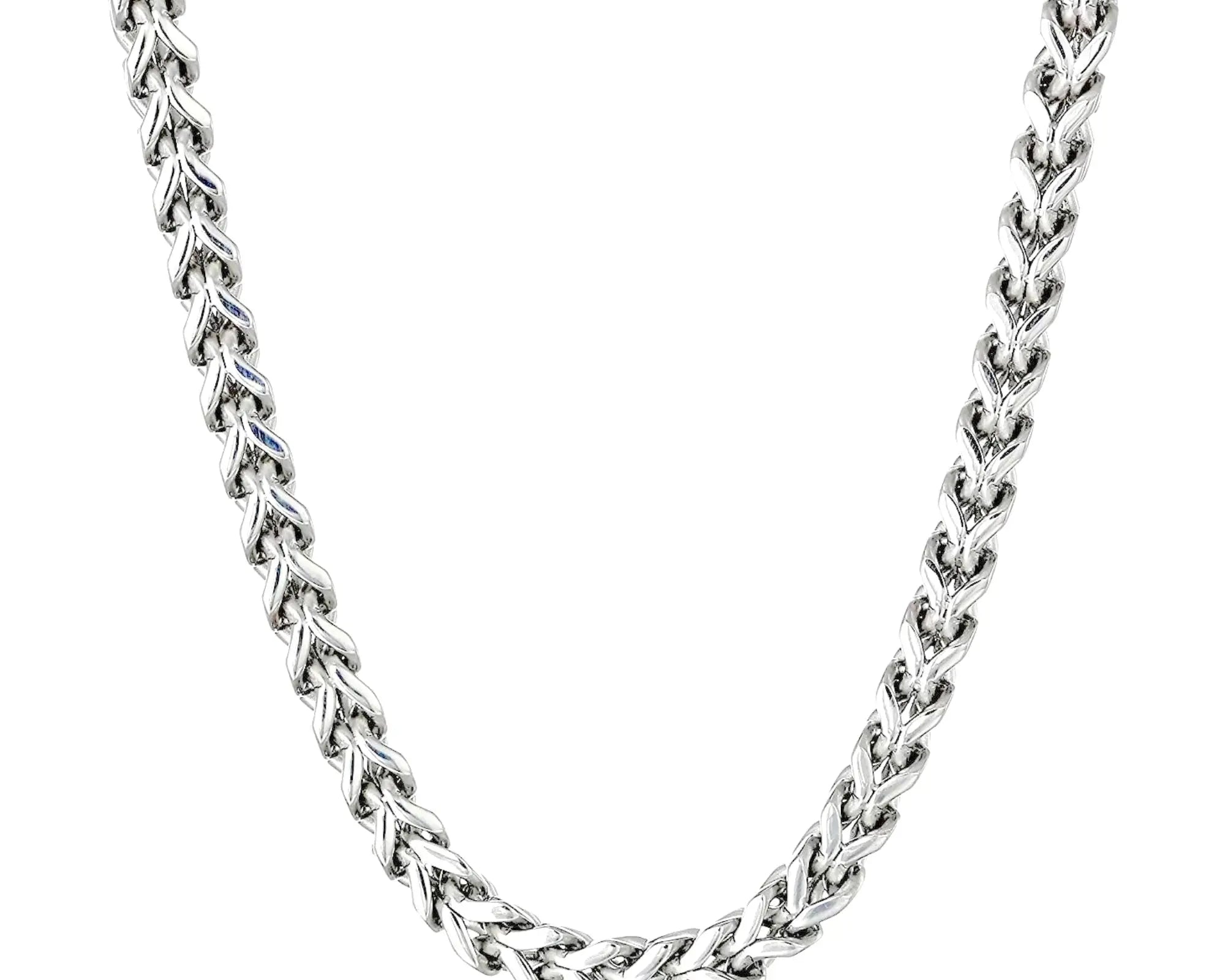 Salve Stainless Steel Silver Wheat Chain for Men - Salve