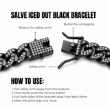 13MM Cuban CZ Bracelet for Men