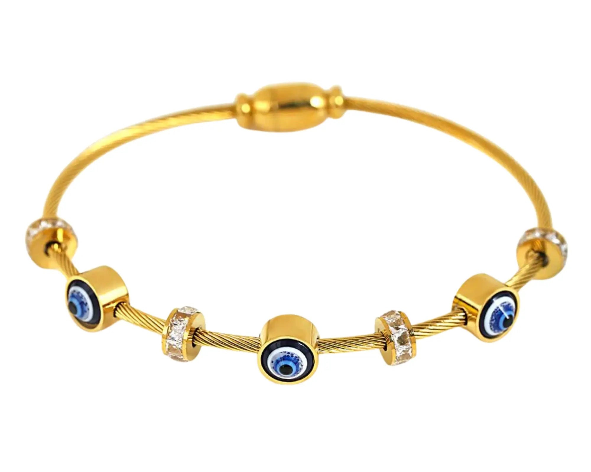 Salve Evil Eye Gold Magnetic Bracelet for Women - Salve