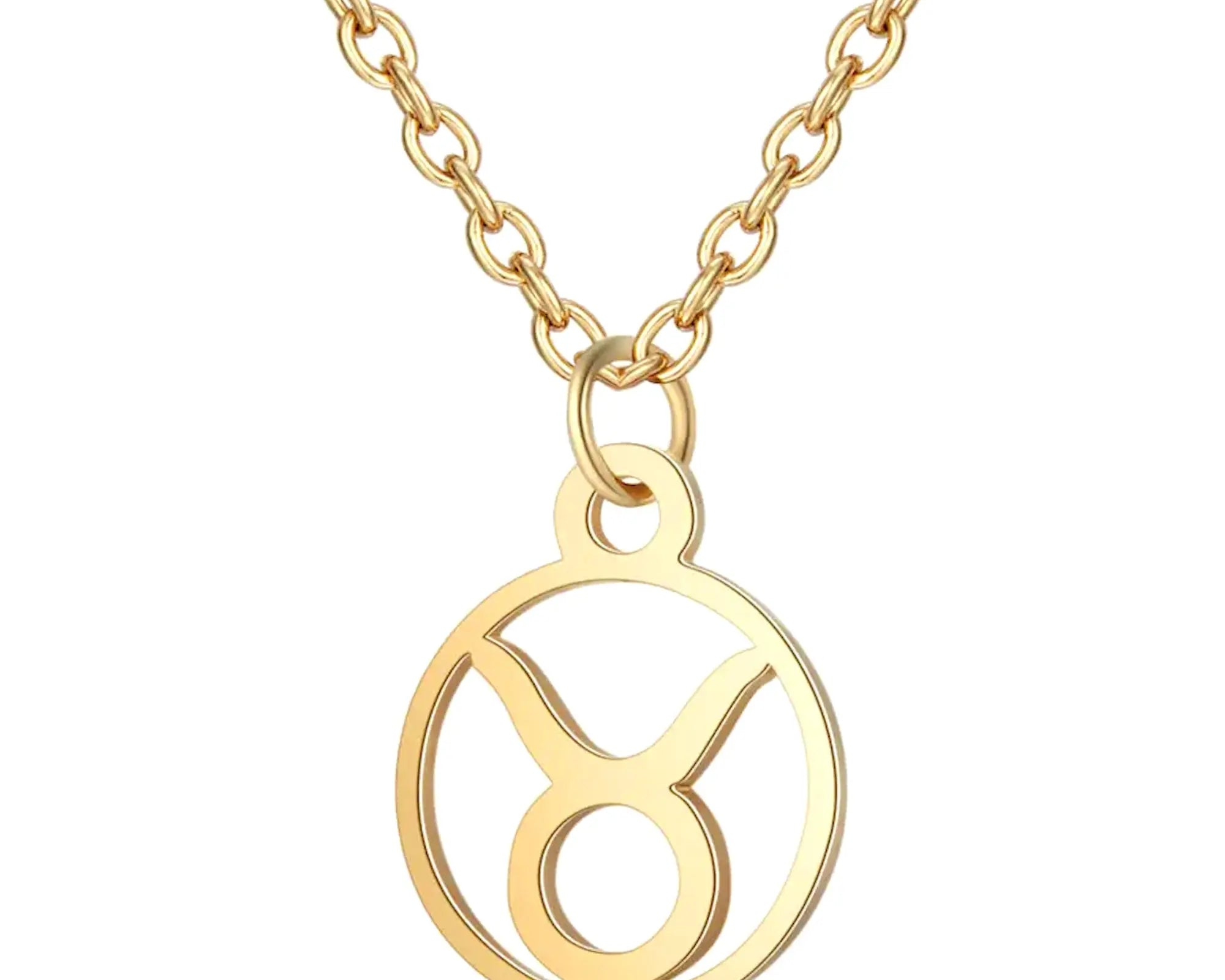 Salve Zodiac Sign Taurus Pendant Chain - Salve