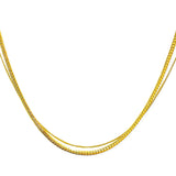Salve Layered Anti-Tarnish Chain Necklace