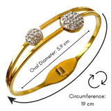 Salve ‘Over The Moon’ Anti-Tarnish Cuff Bracelet SALVE