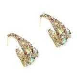 Salve ‘Godhead’ Anti-Tarnish Multi Coloured Crystal Earrings